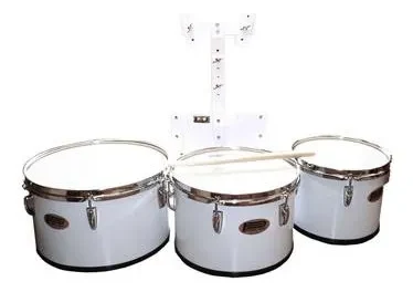 Tambor de Marcha Triple Power Beat 10/12/14 Avión CAS124WH Multitenor