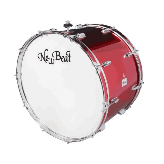 Tambora New Beat 20" Color Rojo Metálico