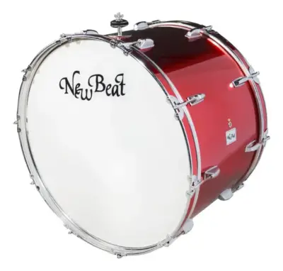 Tambora New Beat 24x20 Color Rojo Metálico
