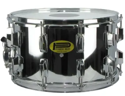 Tarola Power Beat 14" x 8" Cromada