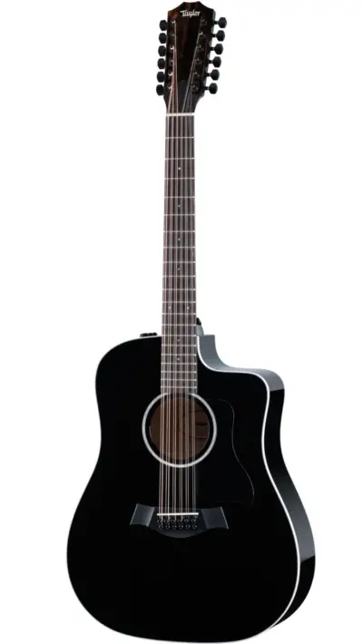 Guitarra Electroacústica Taylor 250CE-BLK Plus con Cutaway