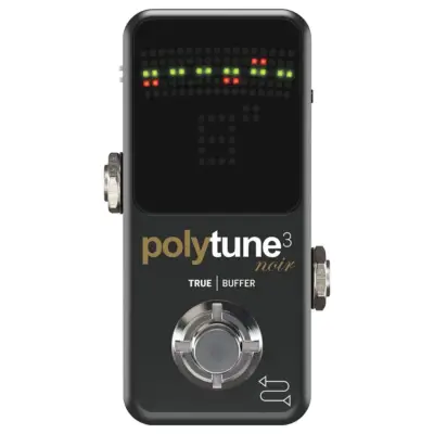 Afinador Cromático Estroboscópico TC Electronic PolyTune 3 Noir