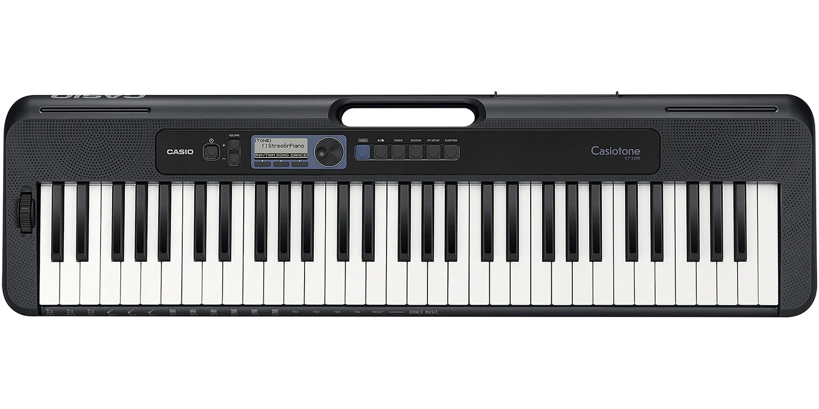 Teclado Casio CT-S300 de 61 teclas color negro - Imagen 3