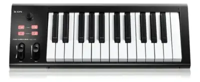 Teclado Controlador MIDI USB ICON iKeyboard 3Nano