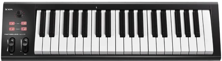 Teclado Controlador MIDI USB iKeyboard 4Nano