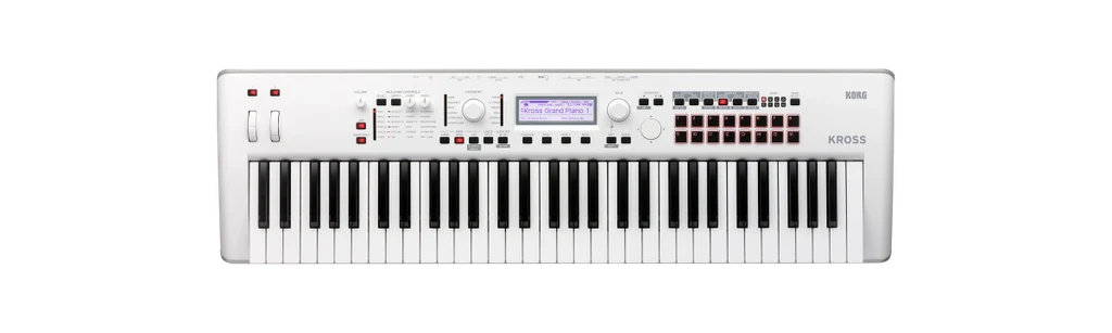Teclado Sintetizador Korg KROSS 261 WH Edición Limitada
