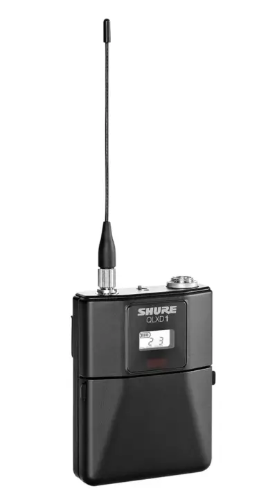 Transmisor bodypack inalámbrico Shure QLXD1