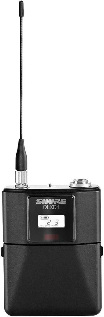 Transmisor bodypack inalámbrico Shure QLXD1