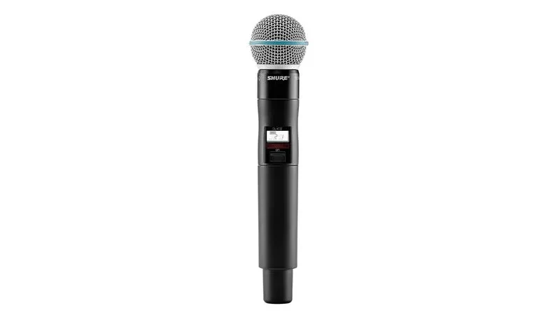 Transmisor inalámbrico digital Shure QLXD2 con cápsula SM58 - Imagen 2
