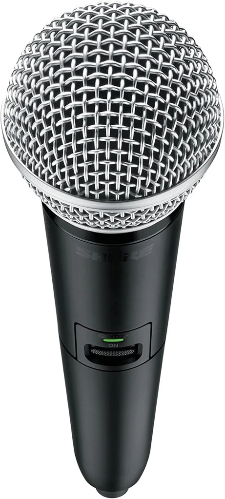 Transmisor inalámbrico Shure GLXD2+ con micrófono SM58