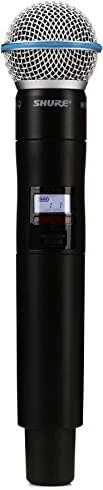 Transmisor Inalámbrico Shure QLXD2 con Cápsula Beta 58A