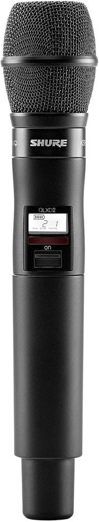 Transmisor inalámbrico Shure QLXD2 con cápsula KSM9