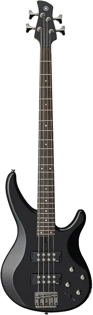 Bajo eléctrico Yamaha TRBX304BL de 4 cuerdas con preamplificador activo