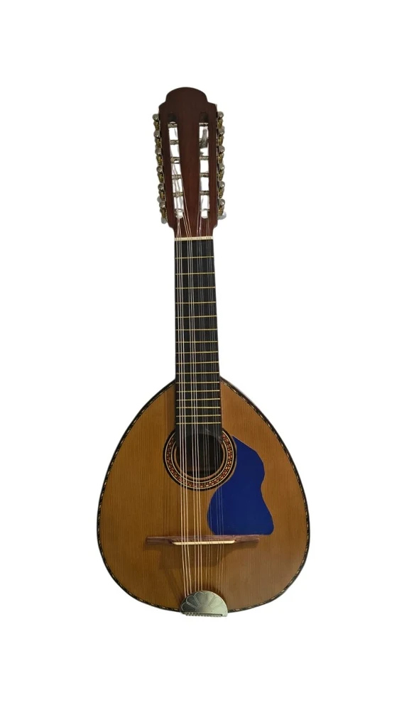 Tricordio Romero de Madera de Cedro con Golpeador Azul