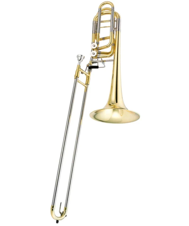 Trombón Bajo de Vara Sib/Fa/Solb/Re Jupiter Laqueado
