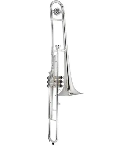 Trombón de émbolos Jupiter niquelado con estuche JTB720VNQ