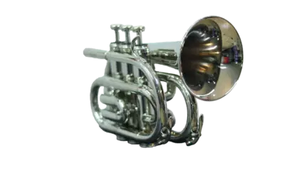Trompeta Pocket Niquelada en Sib Cyrus Winds