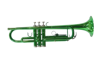 Trompeta en Sib Cyrus Winds color verde