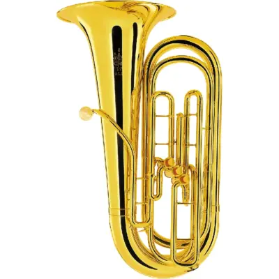 Tuba laqueada de 3 pistones Student Premium Sib King 1135W