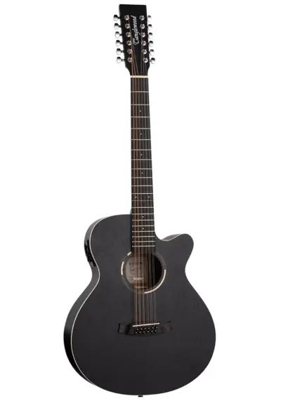 Guitarra Electroacústica de 12 Cuerdas Tanglewood Blackbird