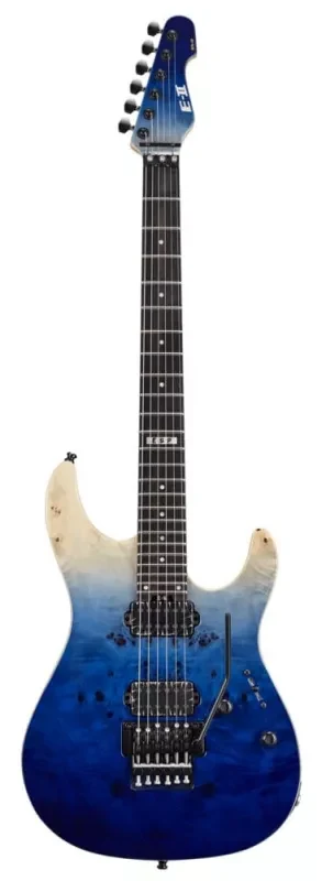 Guitarra eléctrica ESP E-II SN-2 Blue Natural Fade