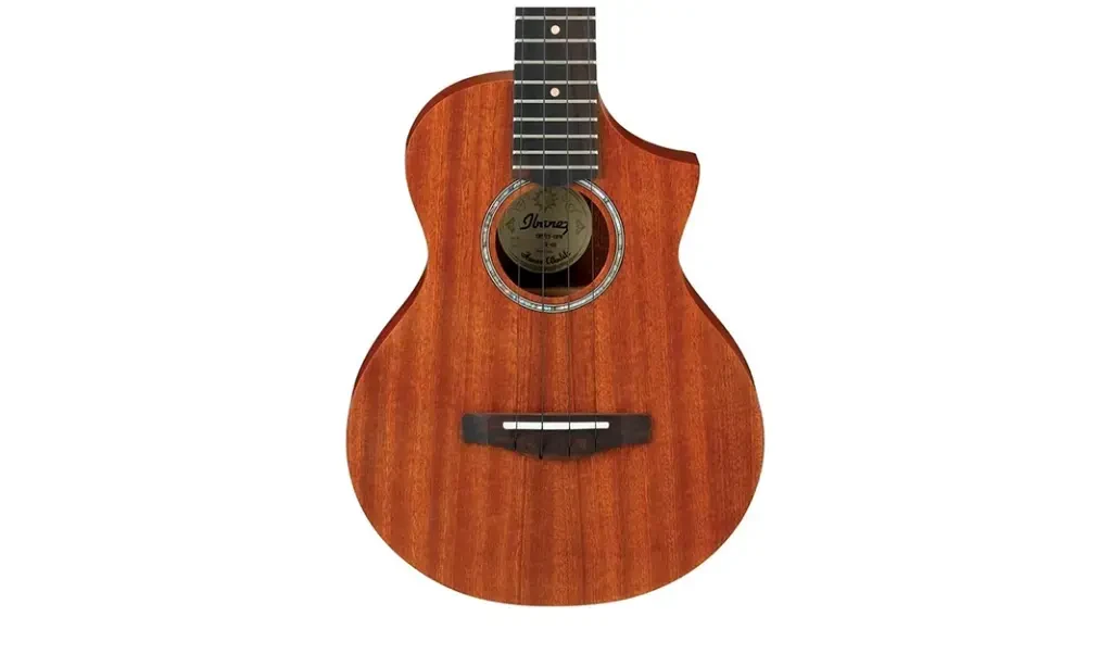 Ukulele Ibanez Tenor Natural de Caoba UEWT5OPN - Imagen 2