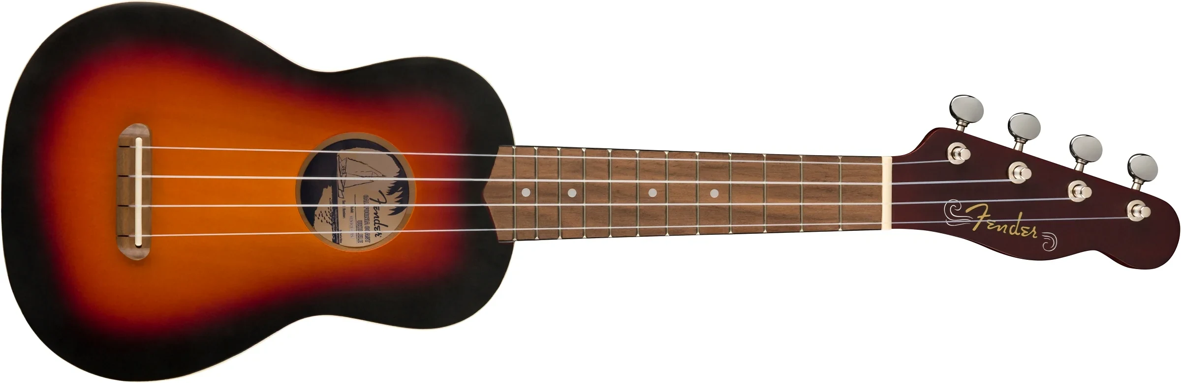 Ukulele Soprano Venice Sunburst