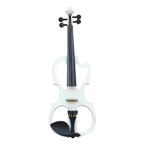 Violín eléctrico Vitale E034 en color blanco