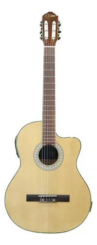 Vitale CG3901N - Guitarra Electroacústica Clásica Natural
