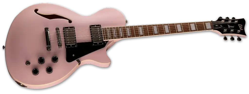 Guitarra Semihueca Rosa Perla XPS1PP - Imagen 4