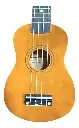 Paquete de Ukelele Café Brillante Soprano 21" con Funda, Correa, Afinador y Púa
