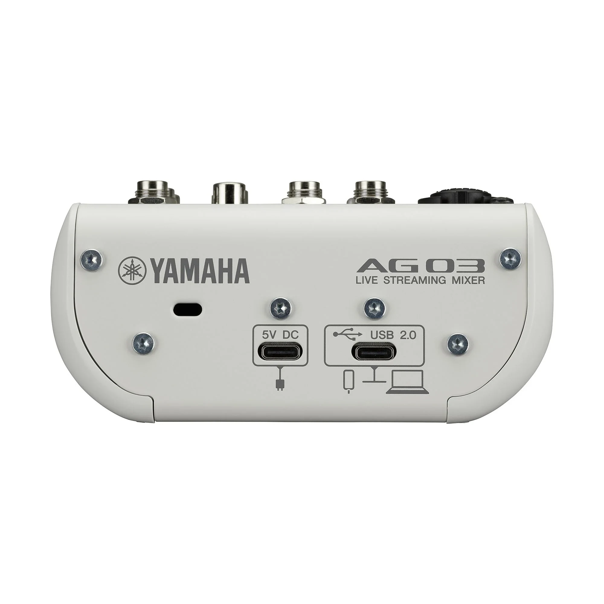 Yamaha AG03MK2 Mezcladora de Transmisión en Vivo color blanco - Imagen 5
