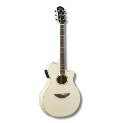 Yamaha APX600 Guitarra Electroacústica Abeto Vintage White
