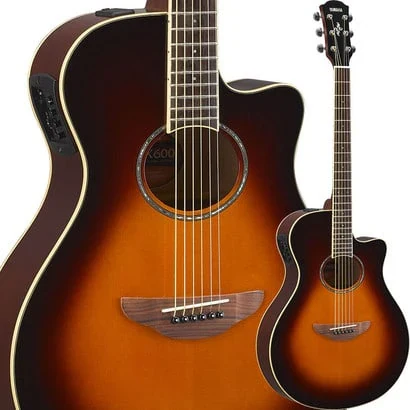 Yamaha APX600 OVS Guitarra Electroacústica Sunburst Derecha - Imagen 3