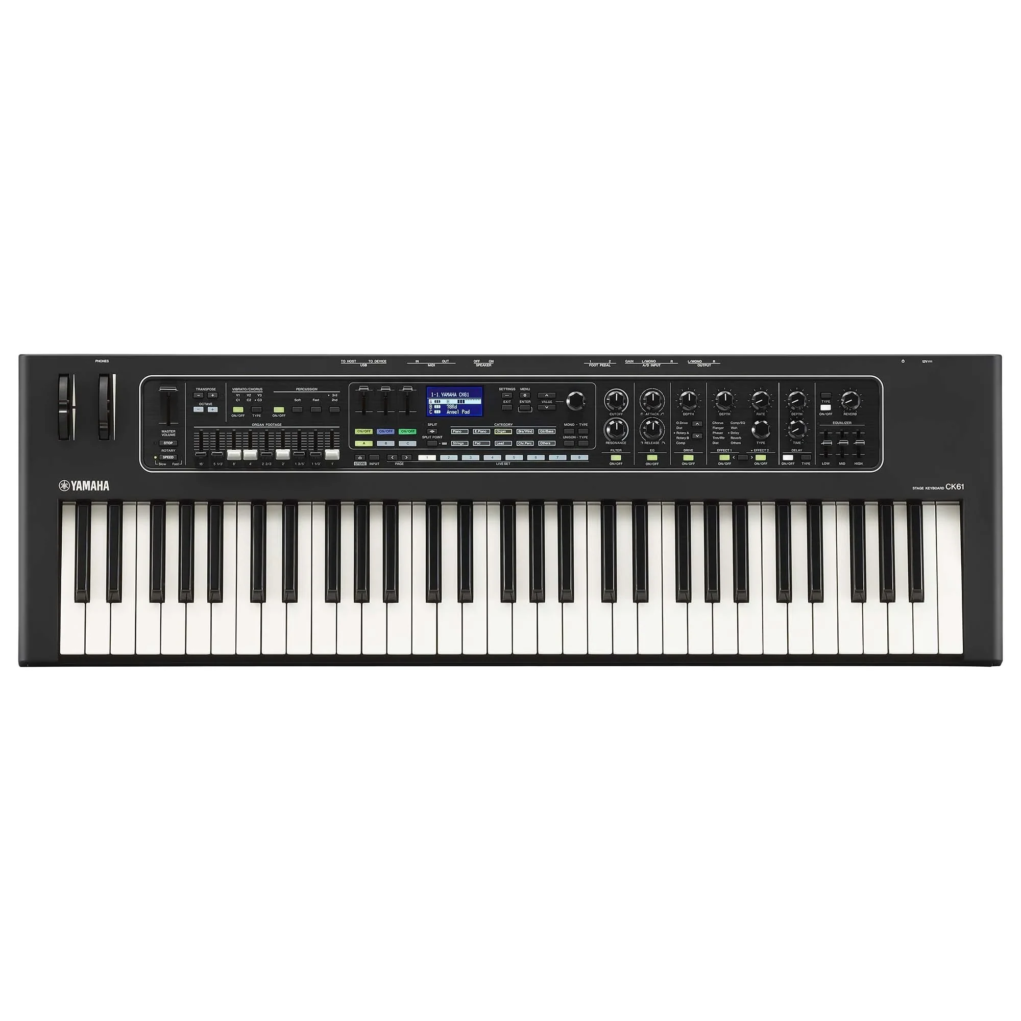 Sintetizador de Escenario Yamaha CK61