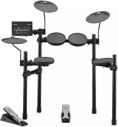 Yamaha DTX402 - Batería Electrónica Compacta con Módulo de Entrenamiento Interactivo