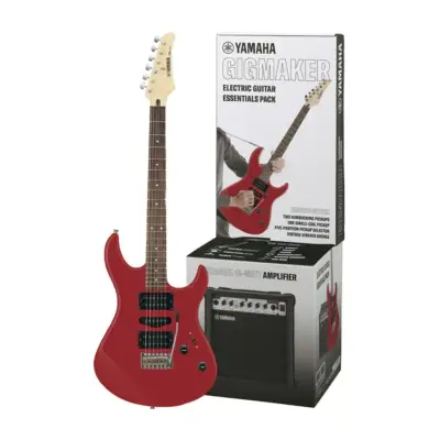 Yamaha ERG121 GP II Paquete de Guitarra Eléctrica con Amplificador y Accesorios