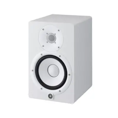 Monitor Bi-amplificado Yamaha HS7W de 95W, Color Blanco