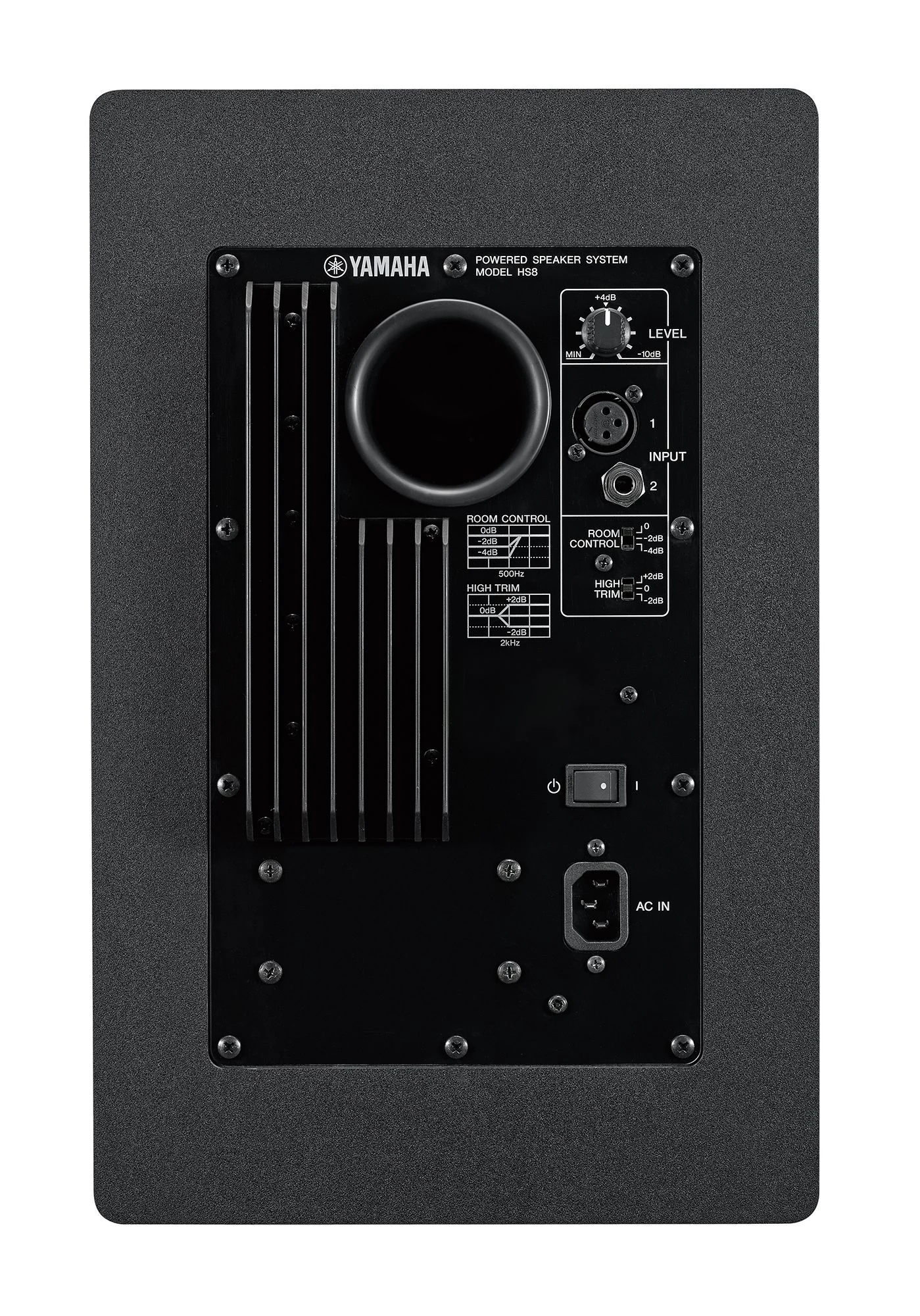Monitor Bi-amplificado Yamaha HS8, 120W, Color Negro - Imagen 2