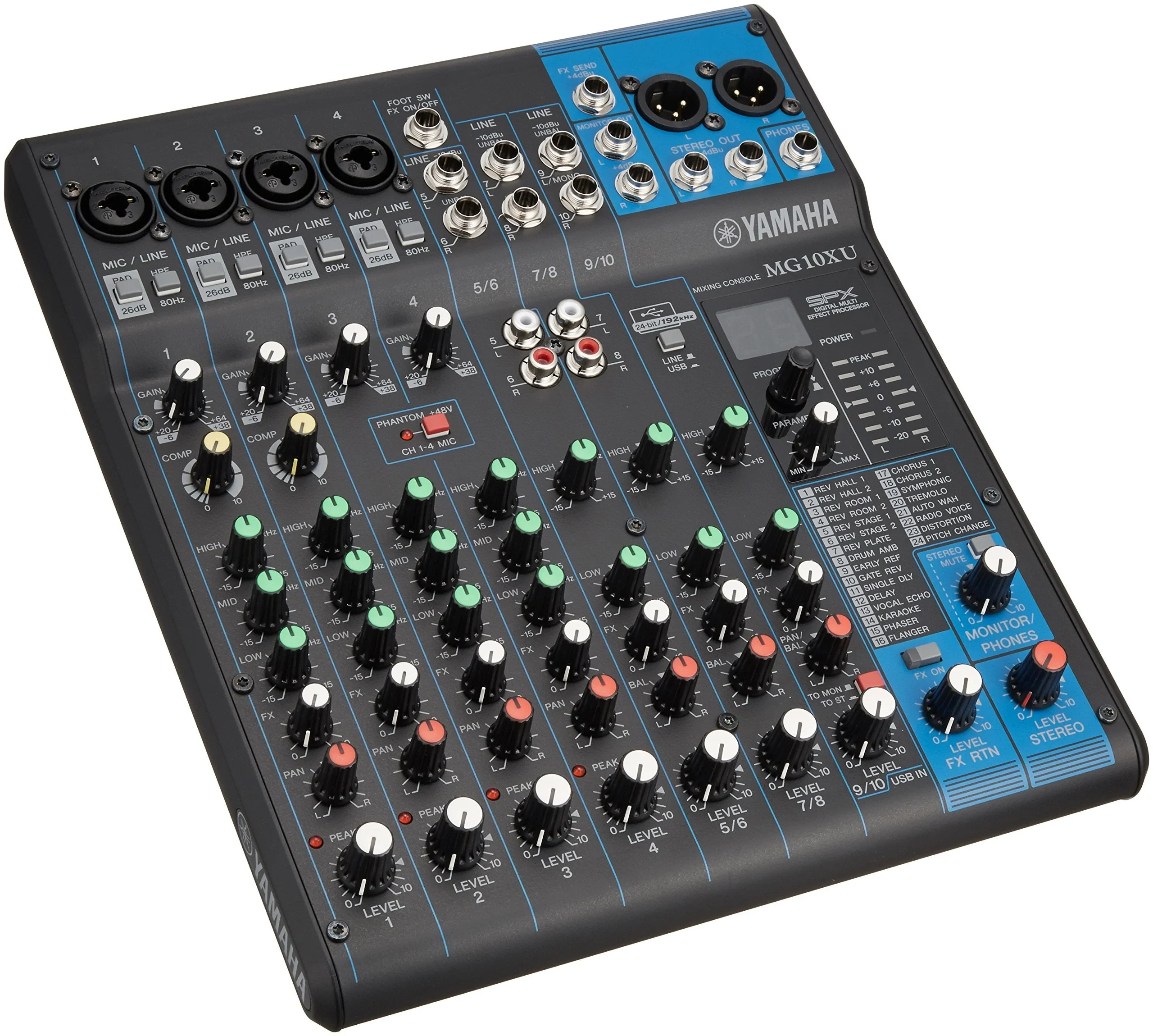 Mezcladora analógica Yamaha MG10XU