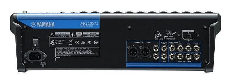 Yamaha MG20XU - Consola Analógica de 20 Canales con USB y Efectos Integrados - Imagen 3