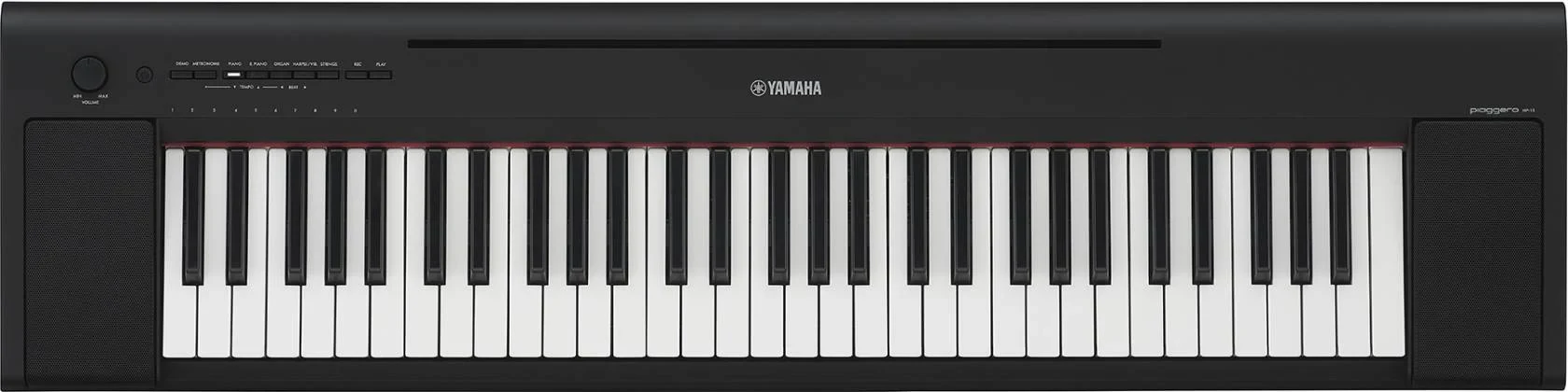 Yamaha NP-15B Piano Portátil Piaggero de 61 Teclas