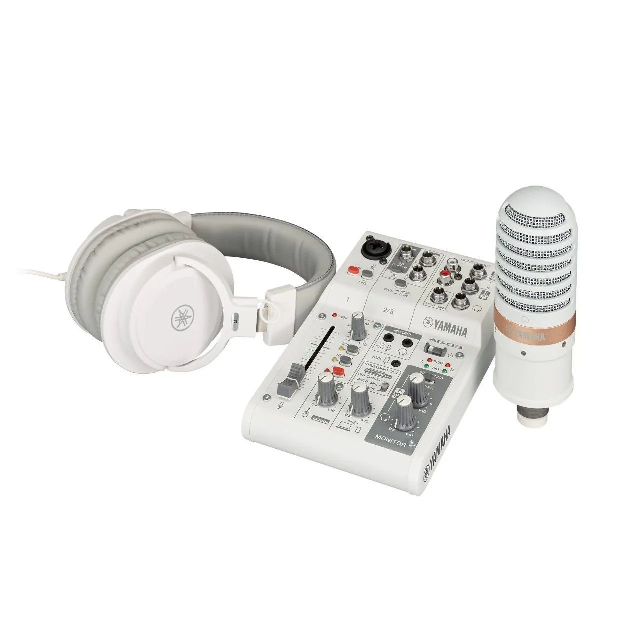 Paquete de Streaming en Vivo Yamaha AG03MK2