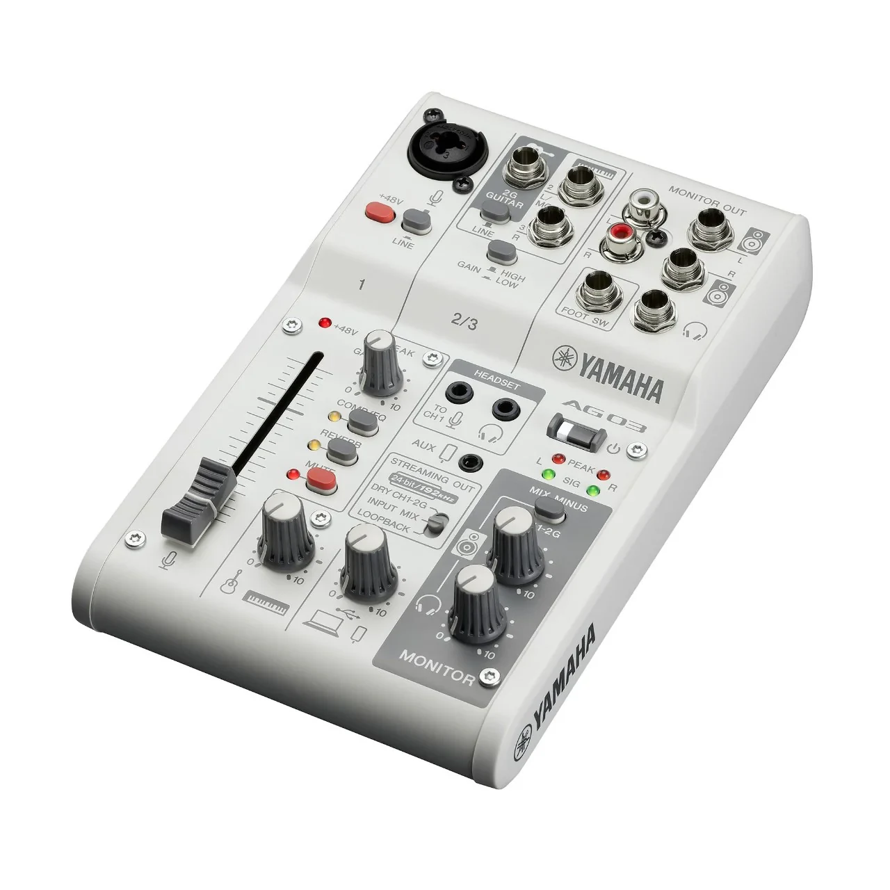 Paquete de Streaming en Vivo Yamaha AG03MK2 - Imagen 2