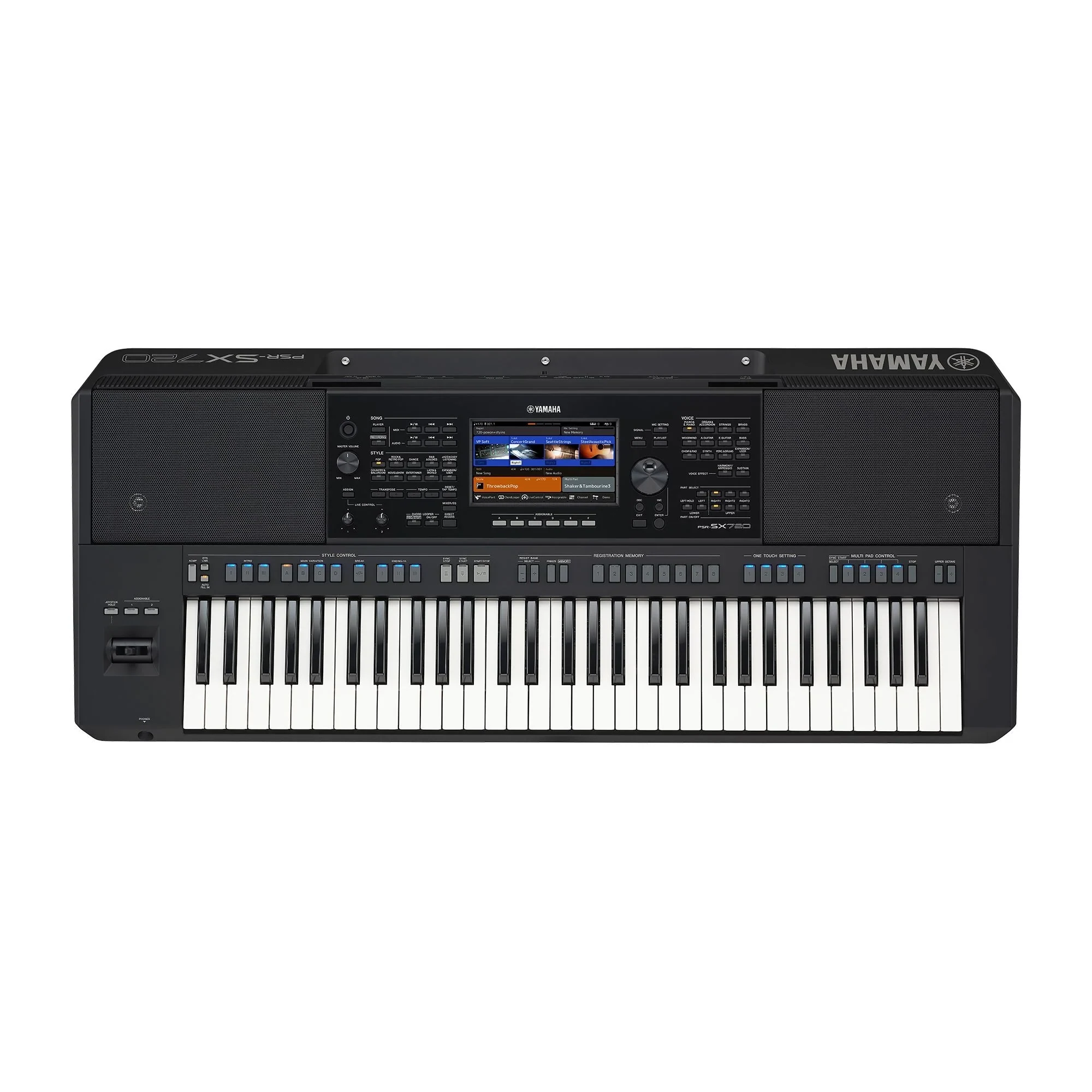 Teclado Profesional Yamaha PSR-SX720 de 61 Teclas