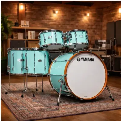 Batería Yamaha Recording Custom 6 Piezas Surf Green