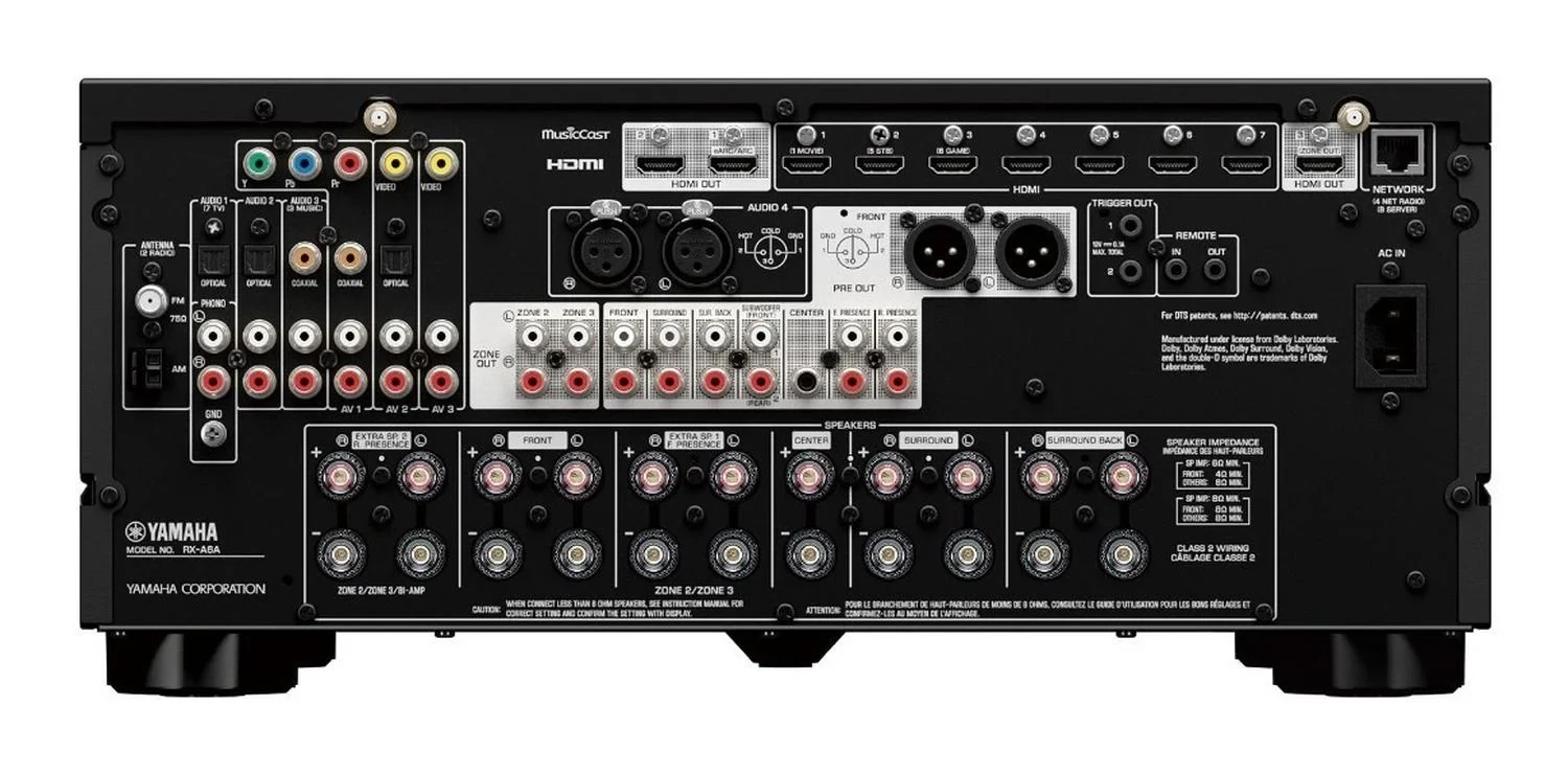 Yamaha RX-A6A Amplificador 9.2 Canales 8K WiFi Bluetooth - Imagen 3