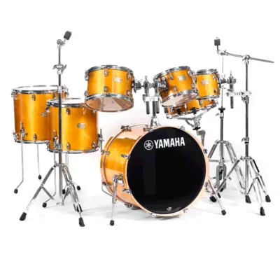 Batería Acústica Yamaha Stage Custom Birch 7 Piezas Natural Wood