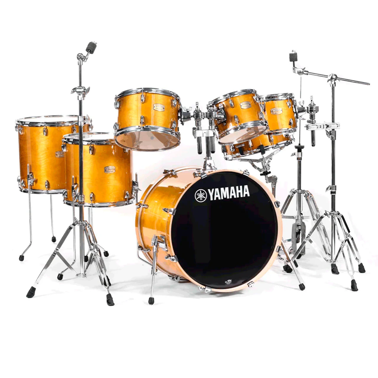 Batería Acústica Yamaha Stage Custom Birch 7 Piezas Natural Wood