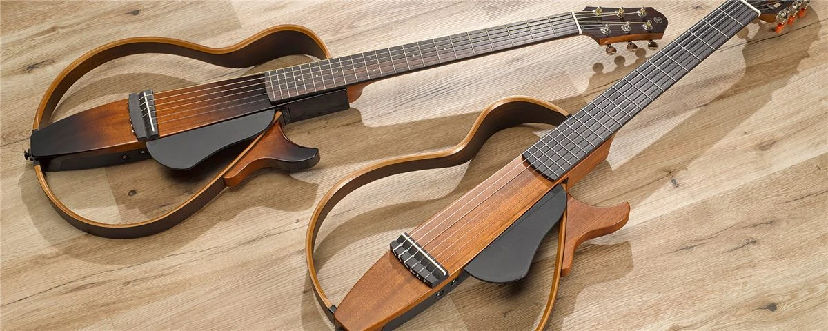 Yamaha SLG200NTBS Guitarra Silent Color Sunburst - Imagen 3